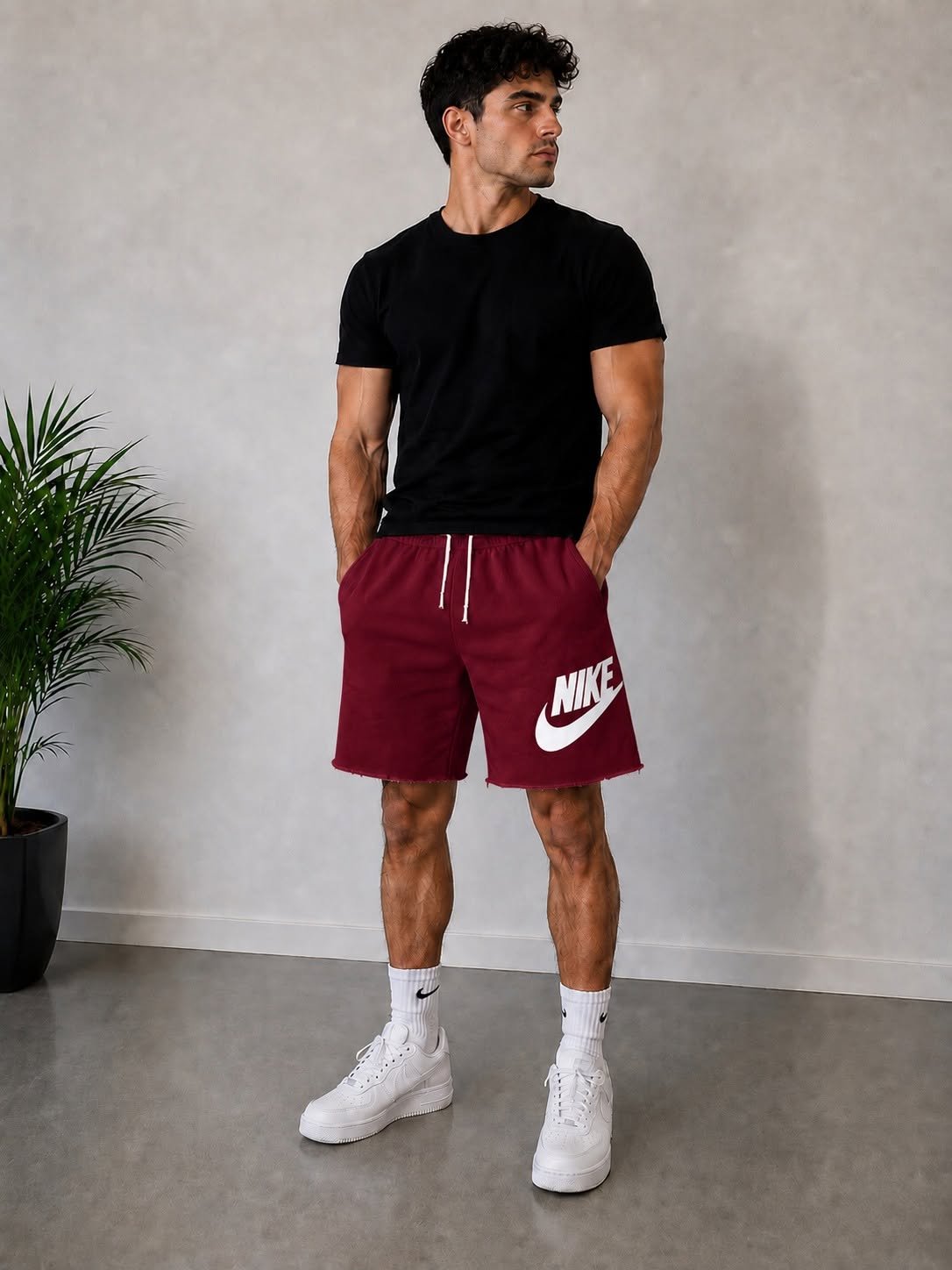 Ανδρική Βερμούδα Εκρού nike club alumni Ανδρική Βερμούδα Εκρού nike club alumni