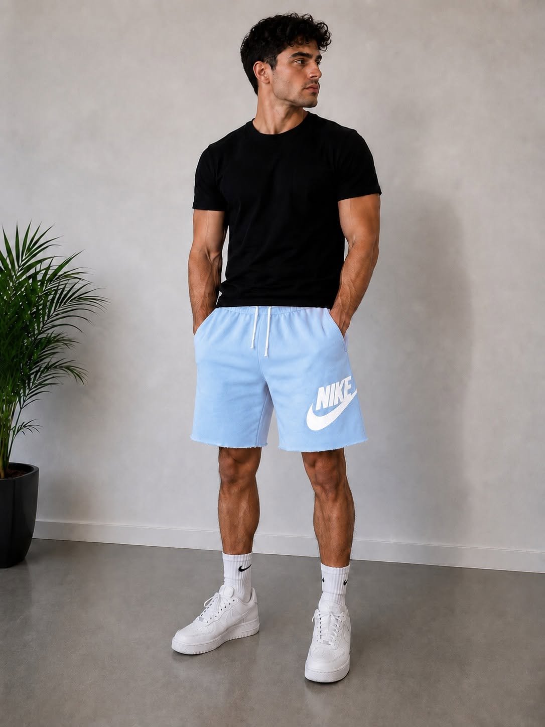 Ανδρική Βερμούδα Εκρού nike club alumni Ανδρική Βερμούδα Εκρού nike club alumni
